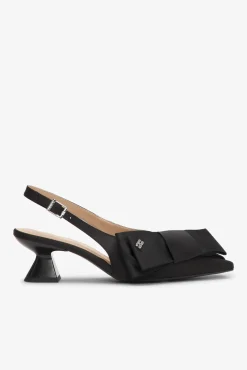 GANNI Sko | Hæler<Bow Kitten Heel-pumps Black