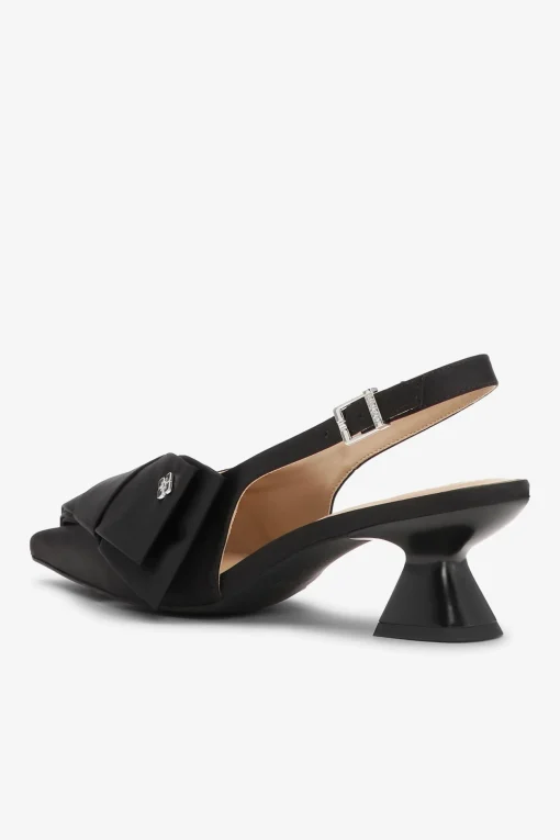 GANNI Sko | Hæler<Bow Kitten Heel-pumps Black