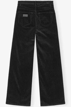 GANNI Sett | Festklær<Corduroy Magny-bukse Black