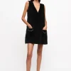 GANNI Sett | Festklær<Corduroy Mini-skjørt Black