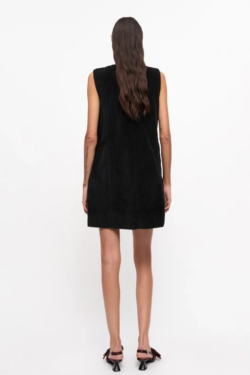 GANNI Sett | Festklær<Corduroy Mini-skjørt Black