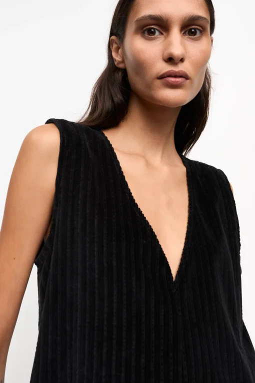 GANNI Sett | Festklær<Corduroy Mini-skjørt Black