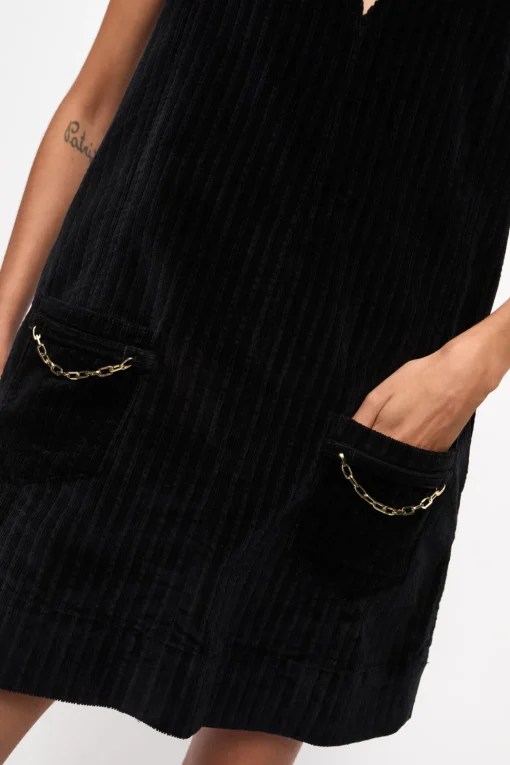 GANNI Sett | Festklær<Corduroy Mini-skjørt Black