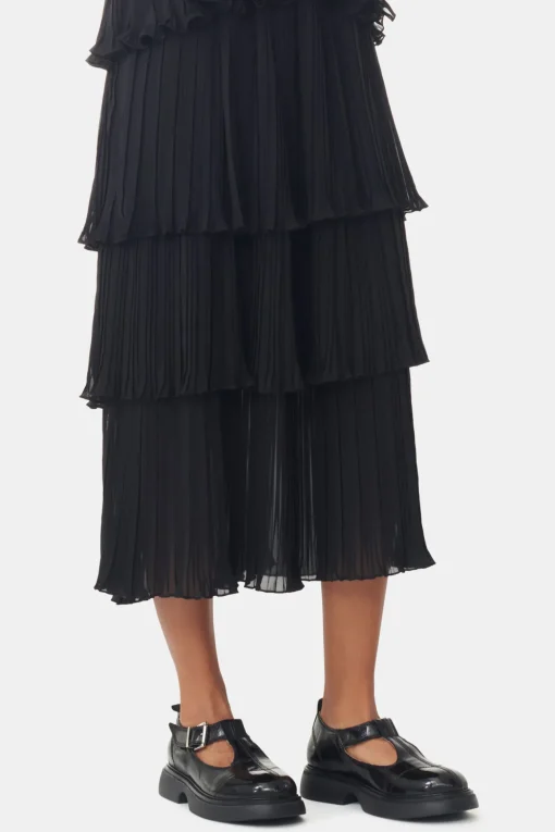 GANNI Sko | Flate Sko<Black Everyday Buckle Mary Jane Shoes Black/Black
