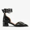 GANNI Sko | Hæler<Feminine Buckle Open Cut-pumps Black