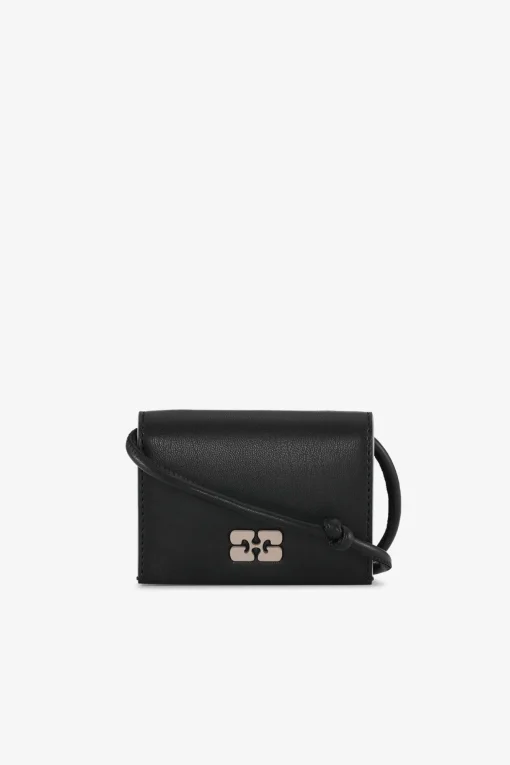 GANNI Lommebøker | Mini Vesker<Bou On Strap-lommebok Black