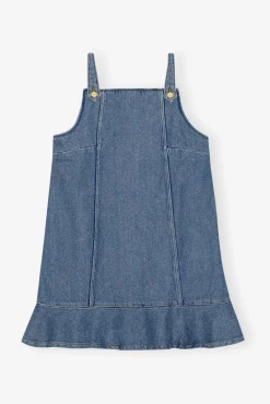 GANNI Denimklær | Kjoler<Blue Denim Mini-kjole TintWash