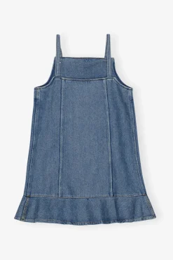 GANNI Denimklær | Kjoler<Blue Denim Mini-kjole TintWash