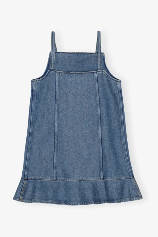 GANNI Denimklær | Kjoler<Blue Denim Mini-kjole TintWash