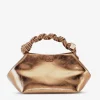 GANNI Crossbody Vesker | Håndvesker<Metallic Small Bou Bag Bronze