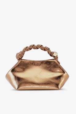 GANNI Crossbody Vesker | Håndvesker<Metallic Small Bou Bag Bronze
