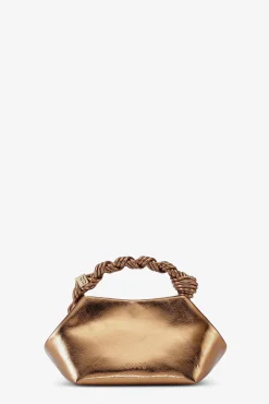 GANNI Crossbody Vesker | Håndvesker<Metallic Small Bou Bag Bronze