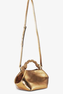 GANNI Crossbody Vesker | Håndvesker<Metallic Small Bou Bag Bronze