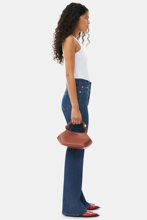 GANNI Crossbody Vesker | Håndvesker<Brown Small Bou Bag TerraCotta