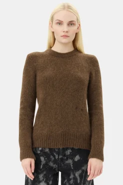GANNI Trending Now | Strikkeplagg<Brown-genser RainDrum