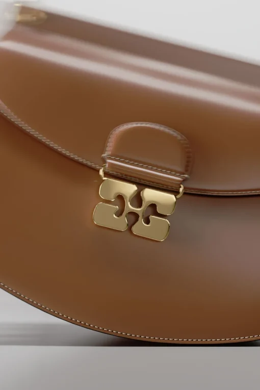 GANNI Crossbody Vesker | Trending Now<Caramel Small Apo-G-veske CaramelCafé