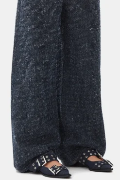 GANNI Sko | Ballerinasko<Denim Feminine Buckle-ballerinasko DarkNavy
