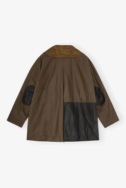 GANNI Trending Now | Kåper & Jakker<x Barbour Waxed-duffelcoat Teak