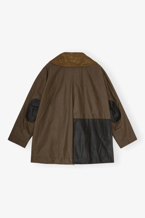 GANNI Trending Now | Kåper & Jakker<x Barbour Waxed-duffelcoat Teak