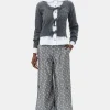 GANNI Sett | Festklær<Grey Jacquard Cargo-bukser SmokedPearl