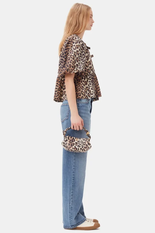 GANNI Crossbody Vesker | Håndvesker<Mini Bou Bag Leopard