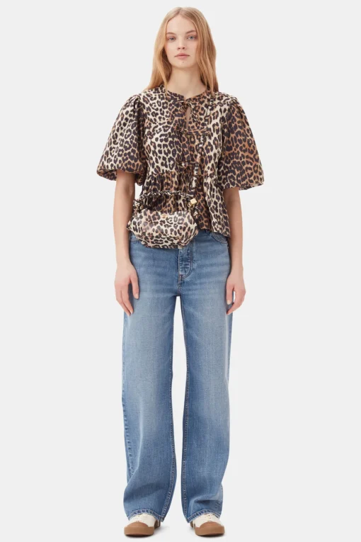 GANNI Crossbody Vesker | Håndvesker<Mini Bou Bag Leopard