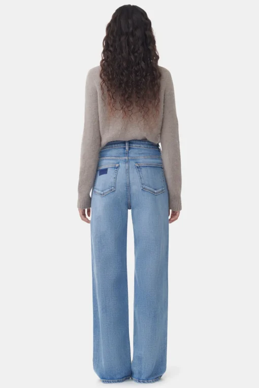 GANNI Jeans | Denimklær<Mid Blue Vintage Andi Jeans MidBlueVintage