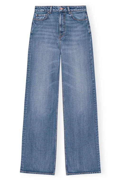 GANNI Jeans | Denimklær<Mid Blue Vintage Andi Jeans MidBlueVintage