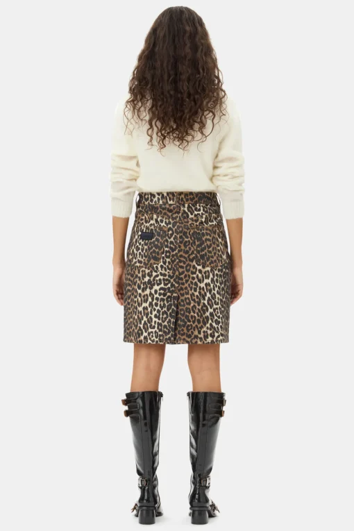 GANNI Ganni Exclusives | Strikkeplagg<Off-white Tie String-cardigan Egret
