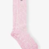 GANNI Sokker | Små Gaver<Pink Chunky Cotton-sokker PinkLavender