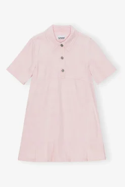 GANNI Sett | Denimklær<Pink Denim Mini-kjole ChalkPink