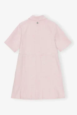 GANNI Sett | Denimklær<Pink Denim Mini-kjole ChalkPink