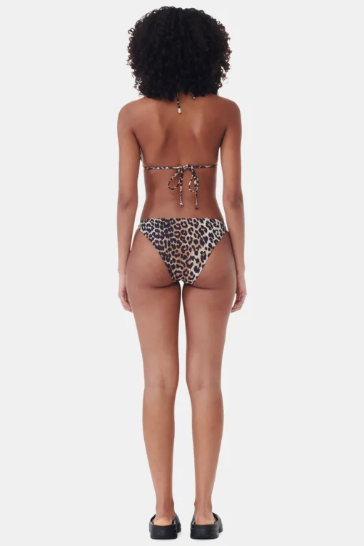 GANNI Leopardmønster Klær<Recycled Printed Emblem Mini-truse Leopard