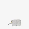 GANNI Lommebøker<Metallic Bou Zipped-lommebok Silver