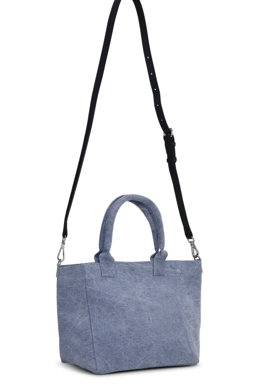 GANNI Små Gaver | Crossbody Vesker<Washed Blue Small-handleveske LightBlueVintage