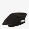 GANNI Hatter<Wool Beret BlackMelange