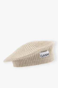 GANNI Hatter | Små Gaver<Wool Rib Knit-alpelue Black
